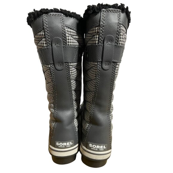 Sorel Womens  Tofino II WinterWaterproof Snow Boots Gray Houndstooth Size 8.5 - Picture 3 of 12